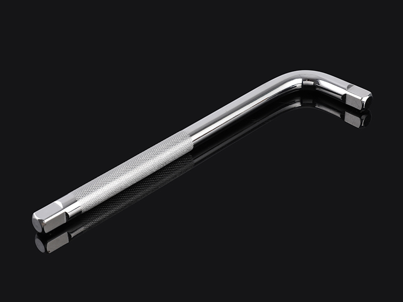 High-grade mirror curved rod