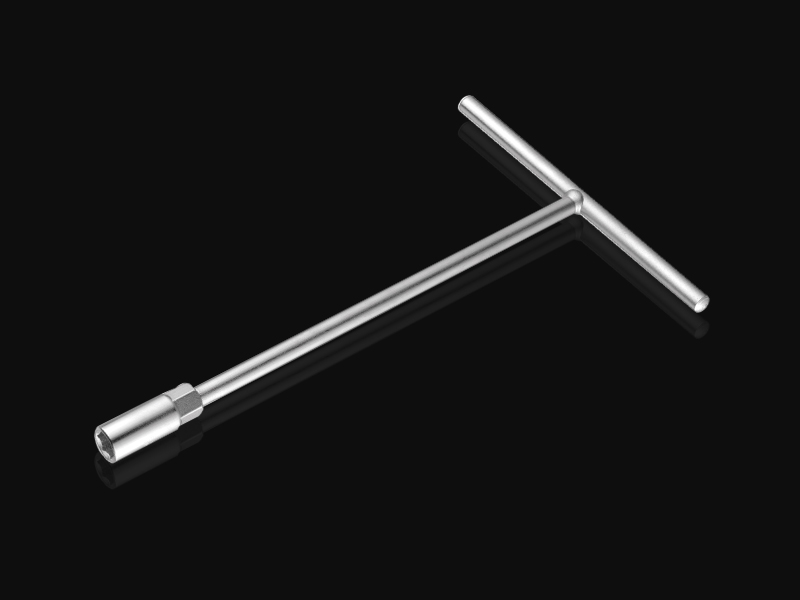 High- Grade Satin Metric T type Wrench